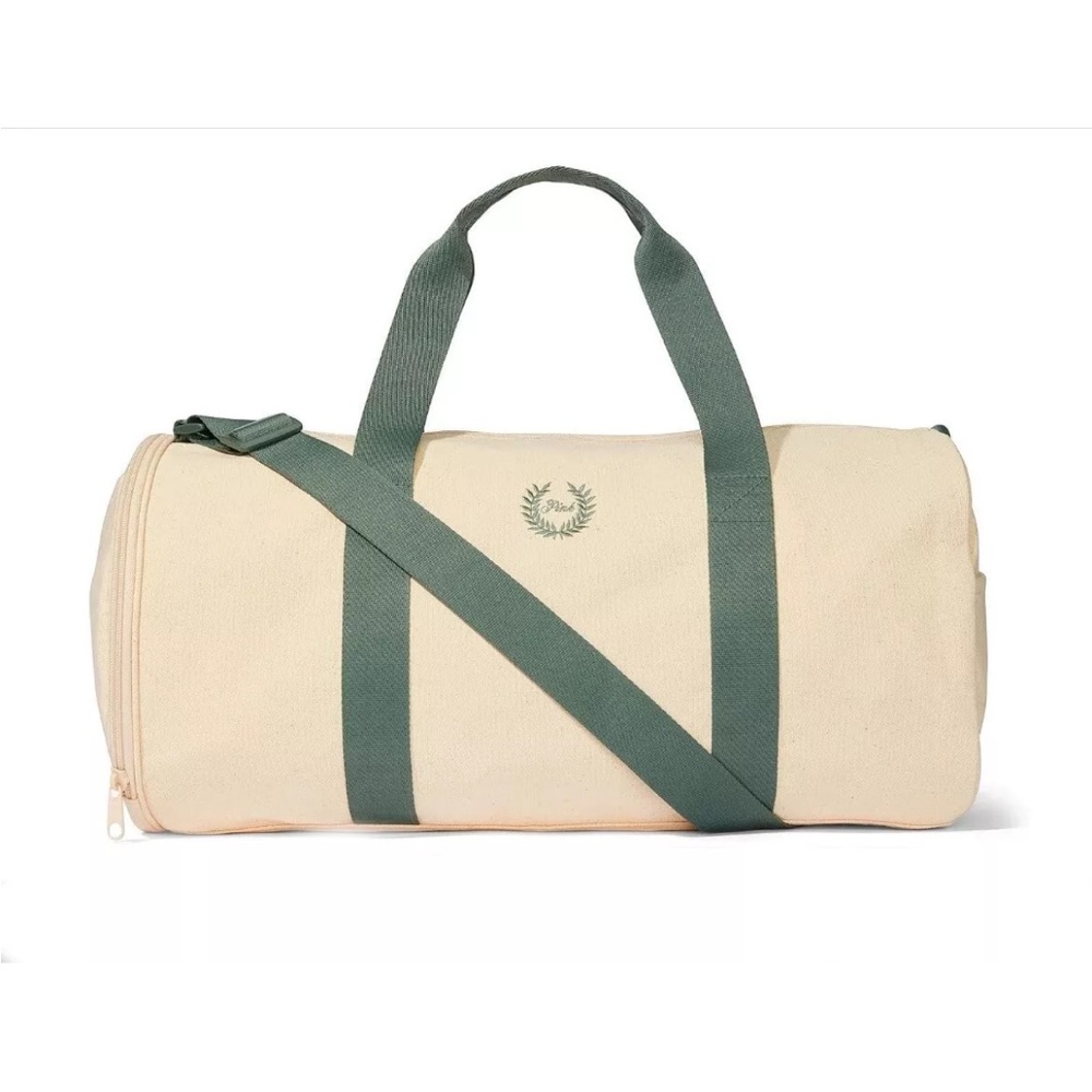 NWT Victoria Secret PINK Canvas Duffle Bag
